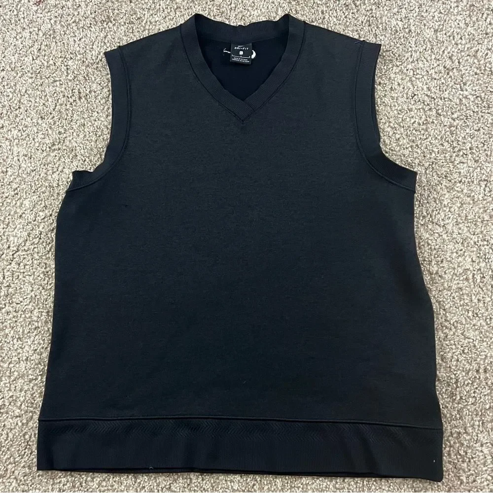Nike golf dri-fit sweater vest men's L